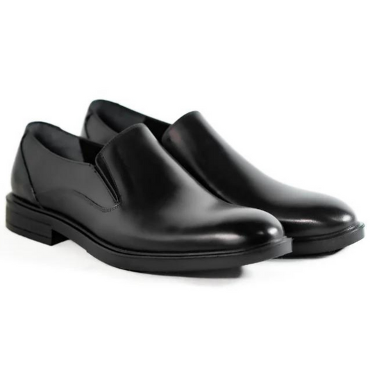 Genuine Leather loafer – BLACK