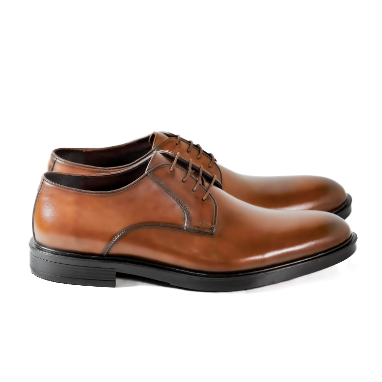 Leather Derby - Brown